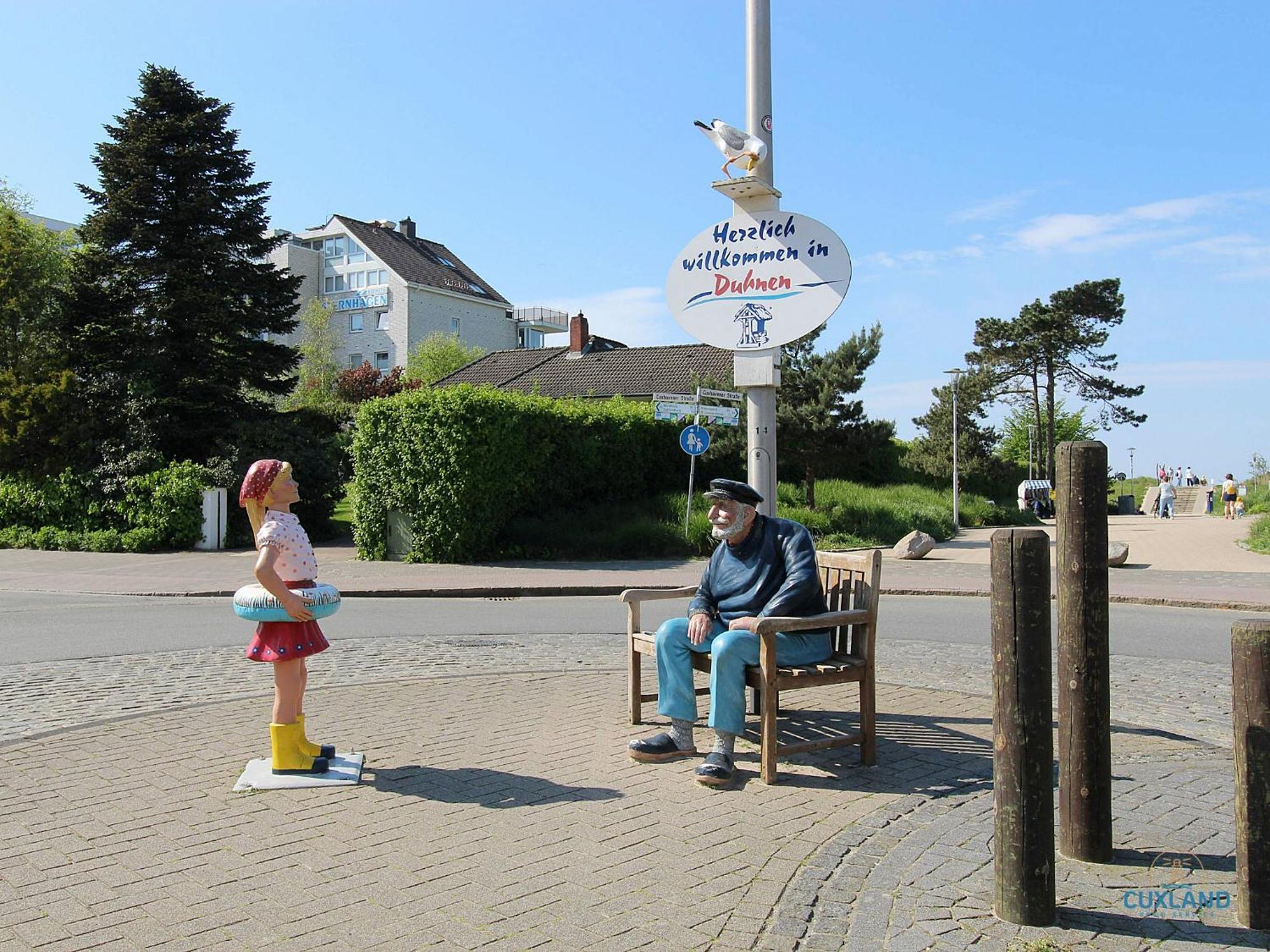 Urlaub Mit Blick Auf Die Duhner Heide Cuxhaven Exteriör bild
